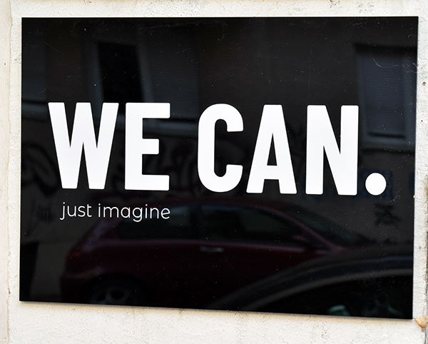 We can, just imagine.